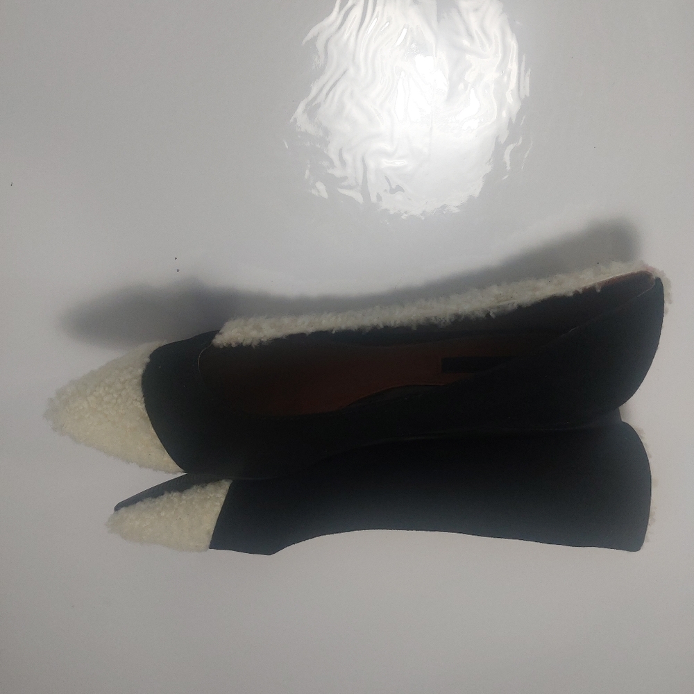 STACCATO Women's Faux Fur Flats Size 9 - Picture 6 of 15